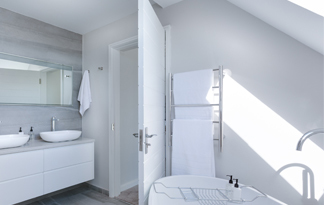 Bild: Fugenloses Badezimmer