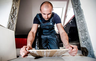 Bild: Fliesenleger (Badezimmer)