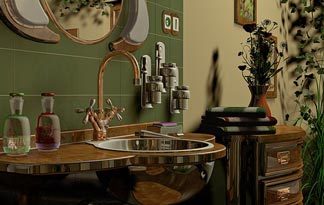 Bild: Deko-Elemente rund ums Badezimmer