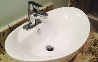 Bild: Aufsatz Waschbecken (Badezimmer)