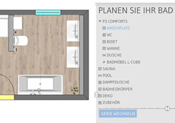 Bild: Badplanung mit Vorlagen von Duravit