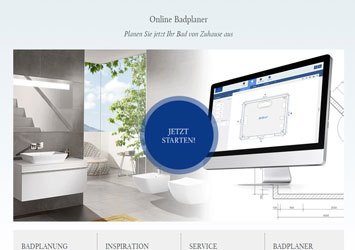 Bild: Startportal von Villeroy & Boch
