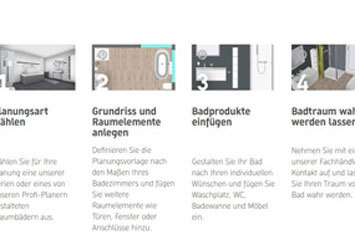 Bild: Vier-Schritte Badplanung bei Duravit